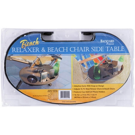 Mr. Bar-B-Q Deluxe Relaxer and Beach Chair Side Table