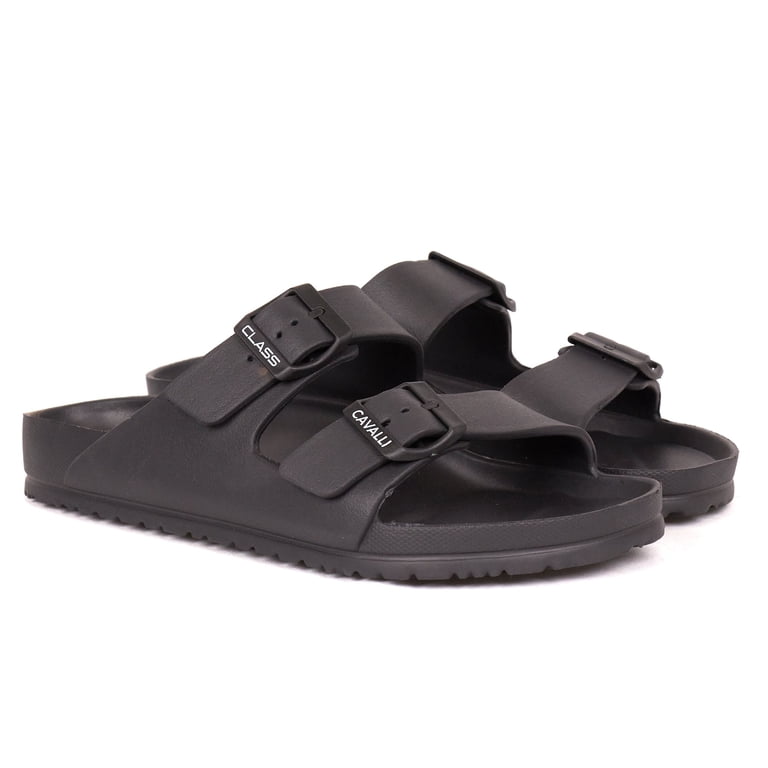 Class Cavalli Logo Slide Sandals Black | Size 42 | New w/ Box & Tags Class Cavalli Logo Slide Sandals Black | Size 42 | New w  main image 4