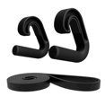 thumbnail image 4 of 2 piezas Manijas de barra de pull up up Atención hacia abajo accesorios ergonómicos de la máquina de cable de empuñaduras de mano portátiles para el, 4 of 8