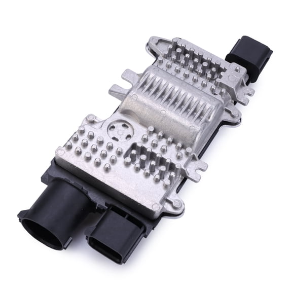LICHENGTAI Engine Fan Controller Unit Replace AA8Z8B658B for Ford Lincoln 2010-2019 ABS Plastic Easy Install