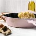 thumbnail image 5 of STAUB Cast Iron 8.5-inch Traditional Deep Skillet - Peony Pink, 5 of 8