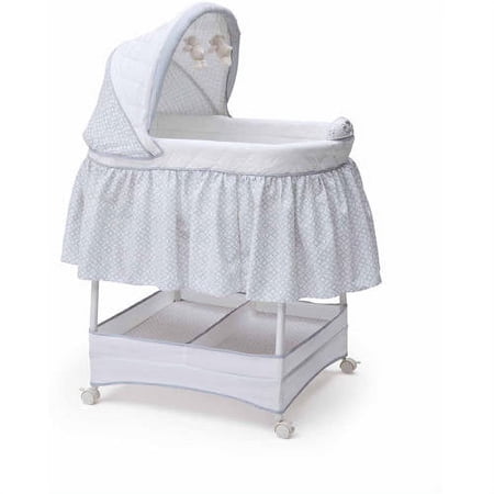 Delta Children Gliding Bassinet, Garden Gate