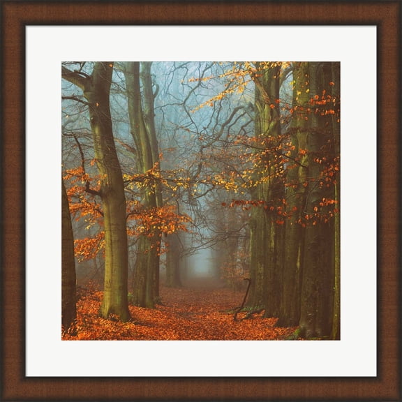 Great Art Now Path of The Mystics by Lars Van De Goor, Framed Wall Art, 19.75W x 19.75H