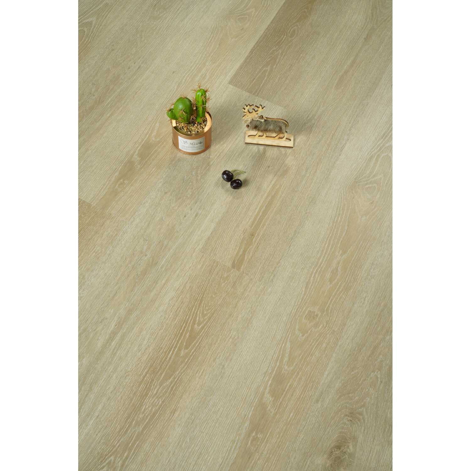 Elegant Kitchen and Bath Luxury Vinyl Flooring 7 x 48 x 5.5mm 12 mil in Honey oak