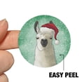 thumbnail image 4 of Fa La La La Llama Christmas Santa Hat 2" Planner Calendar Scrapbooking Crafting Opaque Stickers, 4 of 7