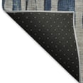 thumbnail image 5 of Addison Rugs Mayfield Premium Machine Washable Transitional Stripes Navy Rectangle Rug, 9' x 12', 5 of 6