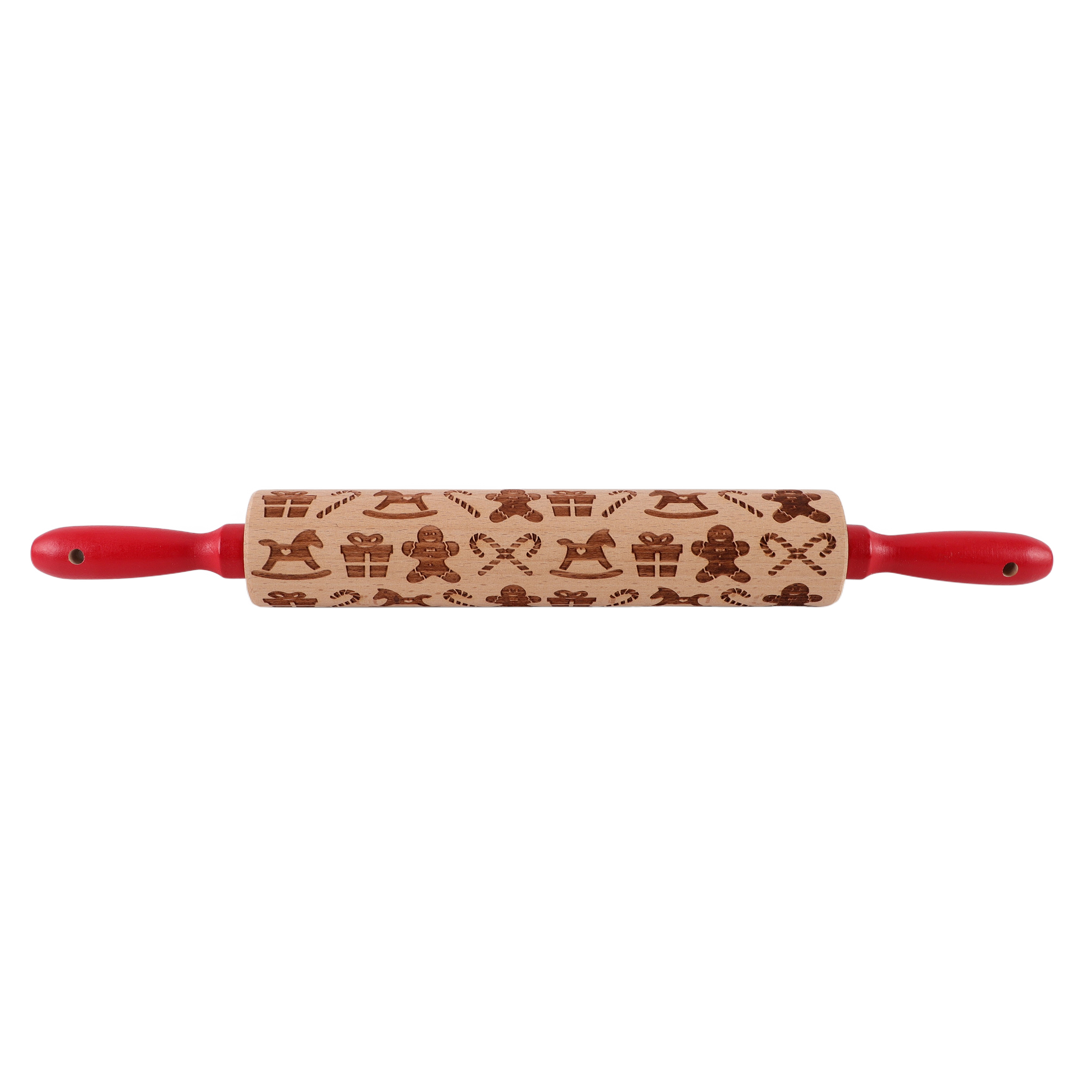 Cook With Color 16.9” Silicone Rolling Pin – Durable Non-Stick Baking Tool for Holiday Cookies & Pastries