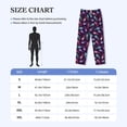 thumbnail image 4 of Susaid Peacock Feathers3 Print Mens Pajama Pants Set Sleep & Lounge Pants, PJ Bottoms with Pockets and Button Fly-3X-Large, 4 of 6