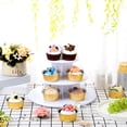 thumbnail image 4 of 50Pack Aluminum Foil Baking Cups with Lids, 5oz Oven Safe Cupcake Liners for Cupcakes, Creme Brulee and Desserts, Gold, 4 of 9
