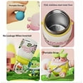 thumbnail image 2 of Arsey Water Bottle with Straw Whale Fountain Cute Cartoon Insulated Tumbler, 316L Stainless Steel Hot and Cold Leak-Proof Travel Mug, kids Portable Cup Yellow, 2 of 8