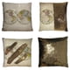 thumbnail image 1 of ABPHQTO Mapa del mundo Funda de almohada de lentejuelas de sirena reversible Funda de cojín para decoración del hogar 45x45 cm, 1 of 2
