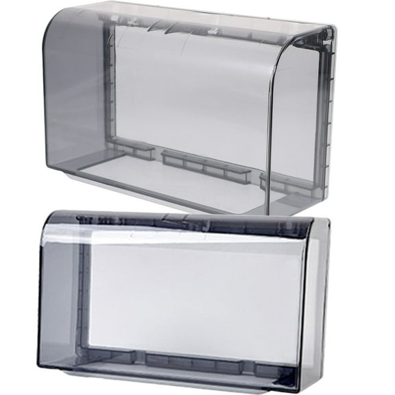 unbranded  2 Pcs Outlet Splitter Outlets Socket Protection Cover Panel Box