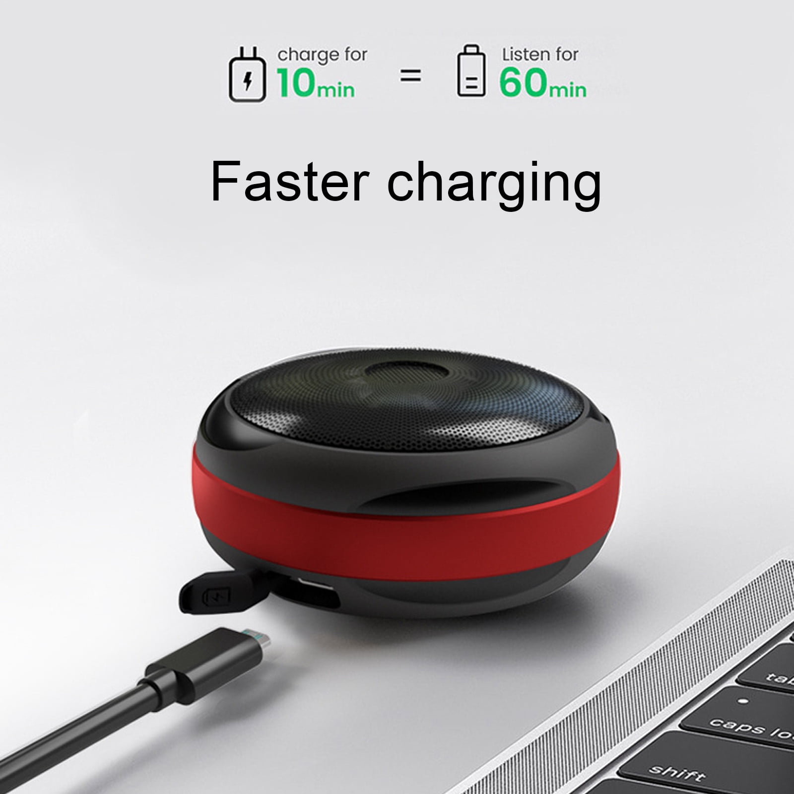 Weloille New Portable Outdoor Bluetooth Speakers And Dust-proof Wireless Desktop Car Fitness Bluetooth Speakers IP67