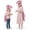 Pink-46inch, variant on My Cozy Dino Dinosaur Skeleton Costume Plush Dinosaur Head with Spine Cozy Wearable Dino Outfit for Halloween Cosplay Dress-Up