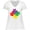 AA-White, variant on Inktastic Autism Awareness Month Puzzle Women's Plus Size V-Neck T-Shirt