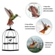 thumbnail image 5 of 19 piezas colibrí ventana se aferra anticolisión ventana se aferra calcomanías para evitar golpes de pájaros en pegatinas de ventana Vhermosa, 5 of 5