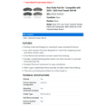 thumbnail image 2 of Rear Brake Pad Set - Compatible with 2020 - 2023 Ford Transit-350 HD - Power Stop, 2 of 2