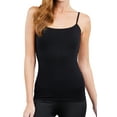 thumbnail image 2 of Women's Cropped Cami Tank with Adjustable Spaghetti Straps 2-Pack, 2 of 4