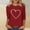 Red, variant on Vetsdori Shirts for Women Gifts for Girlfriend Graphic Plus Size Blouses Summer 3/4 Sleeve,Cute Crew Neck Trendy Juniors Tops Holiday