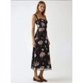 thumbnail image 2 of Patterned Maxi Dress with Heart Collar, 2 of 5