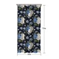 thumbnail image 5 of Pioneer Flower Floral Print Pattern Shower Curtain 36"x72", Bathroom Decorative Shower Curtain Set with 12 Hooks, Waterproof Washable, 5 of 6