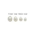 thumbnail image 3 of Pearl Teardrop Stud Earrings, 3 of 3