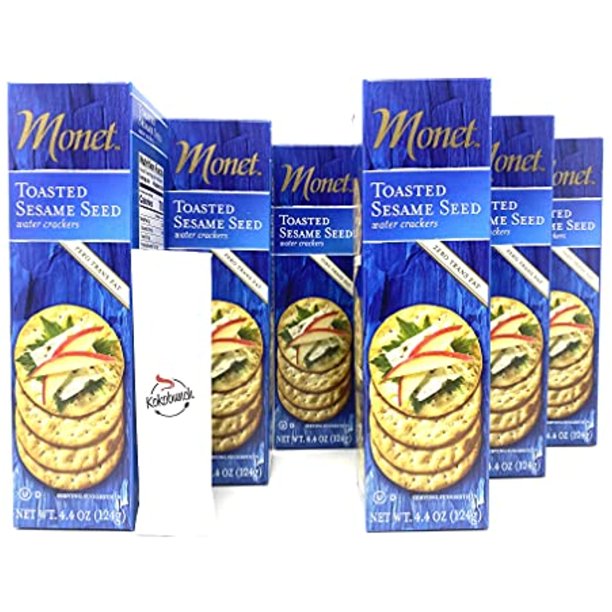 Cracker Toasted Sesame Seeds Zero Trans Fat Thins Snack Cracker