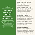 thumbnail image 3 of Farberware Easy Clean 14 Pcs Ceramic Nonstick Cookware Set with Cooking Tools, Dishwasher Safe, Green, 3 of 17