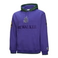 thumbnail image 2 of Men's Mitchell & Ness  Purple Milwaukee Bucks Hardwood Classics Team OG 3.0 Pullover Hoodie, 2 of 5