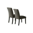 thumbnail image 3 of Ployfiber Upholstered Dining Chair, Ash Black(Set of 2), 3 of 5