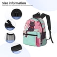 thumbnail image 3 of Fotbe Cats On Broomstick Mochila Ligera Casual para Laptop para Hombres y Mujeres, Mochila Impermeable de Uso Diario, Mochila para Universidad, 3 of 6