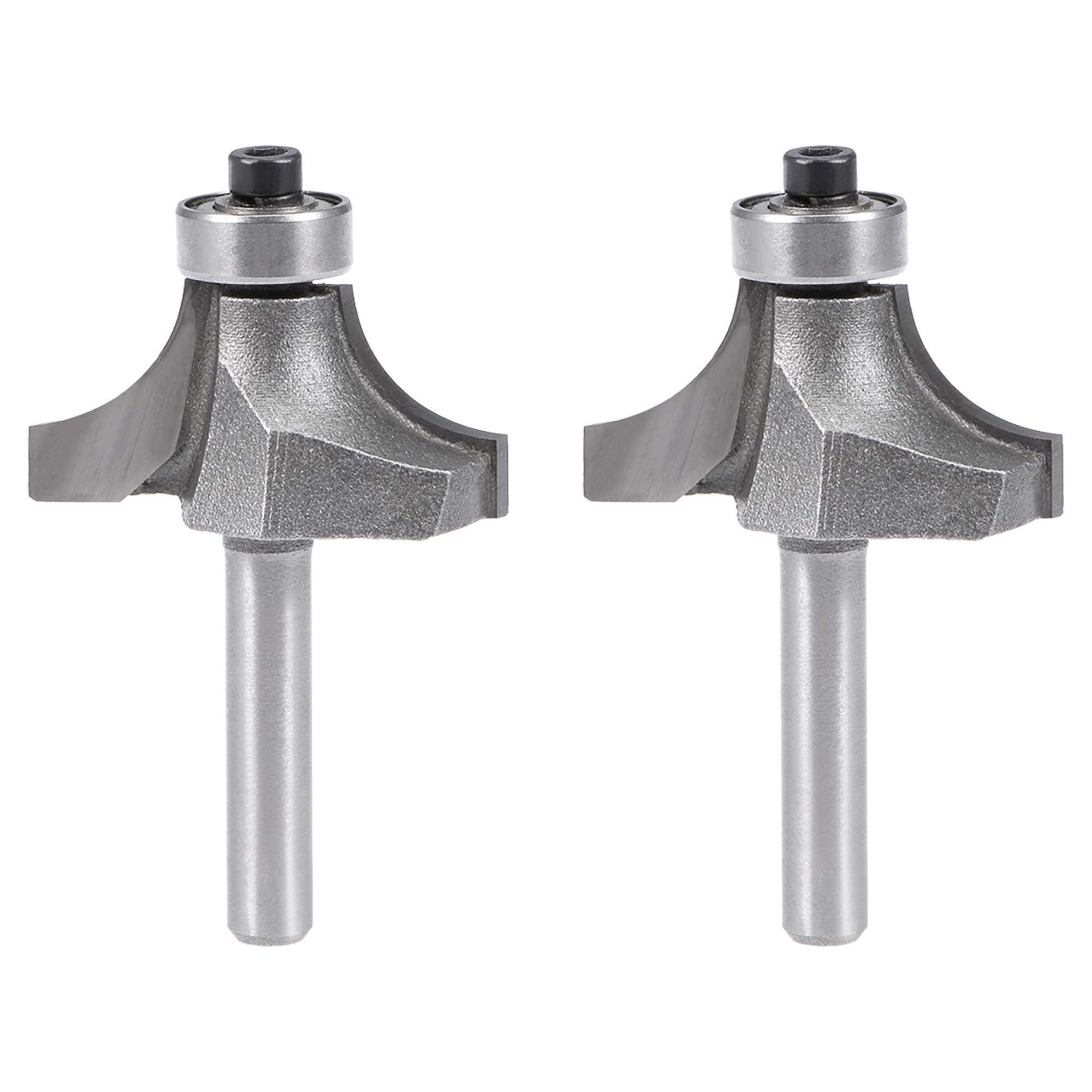 2pcs-router-bit-1-4-shank-7-8-inch-dia-round-corner-tungsten-steel