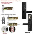 thumbnail image 2 of Digital Electronic Smart Door Lock With Biometric Camera Fingerprint Smart Card Password Key Unlock ,Easy Installation, 2 of 7