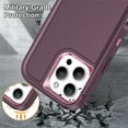 thumbnail image 6 of For iPhone 16 Pro Max 6.9inch Life Waterproof Rugged Phone Case,Purple,For iPhone 16 Pro Max, 6 of 8