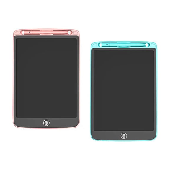 2 Pack LCD Writing Pad 8.5 Inch Drawing Pads for Kids Portable Ewriter Doodle Board, Erasable Reusable Painting Pads (Pink And Blue)