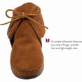 thumbnail image 3 of Minnetonka Women's Suede Classic Fringe Hardsole Boot, 3 of 7