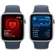 thumbnail image 2 of Apple Watch SE REACONDICIONADO, GPS de 40 mm, plateado con correa azul, 2 of 5