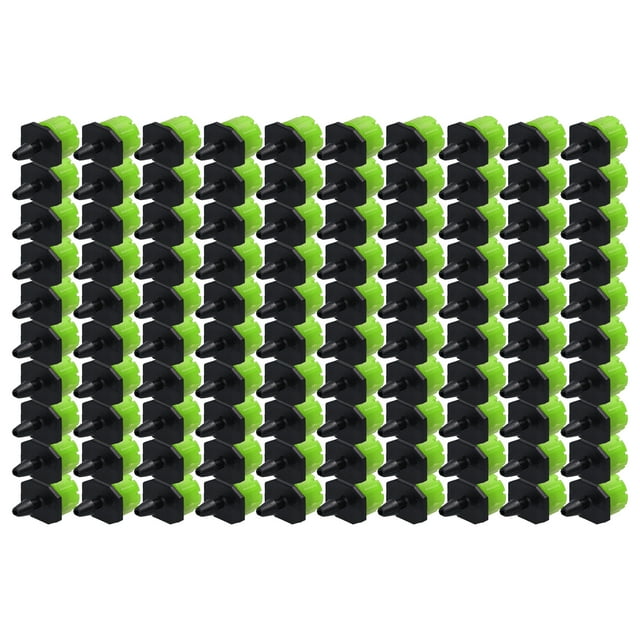 Gotero de Riego Riego por Goteo 100 Piezas Aspersor de Invernadero para Emisor Planta en Maceta Kits de Riego por Goteo de 8 Orificios ANGGREK Otros