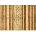 thumbnail image 1 of Ahgly Company Indoor Rectangle Abstract Brown Modern Area Rugs, 5' x 7', 1 of 4