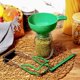 thumbnail image 5 of 5X Kit de Enlatado Levantador de Tarros Boca Embudo para Enlatar Tapa Varita para Tarros de Conservas Herramientas de Cocina Anti-Escaldaduras (3 Piezas, Verde), 5 of 5
