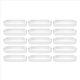 thumbnail image 2 of 15 Piezas Moldes Ovalados para Tartaleta Moldes para Tarta Perforados para Hornear Anillo de Forma Redonda de Acero Inoxidable para Tarta Mousse Pies Quiche, 2 of 5