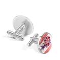 thumbnail image 3 of Valentine's Day Elegant Dress Shirt Silver Jewelry Mens Cufflinks Shirt Clip Set Made of Stainless Steel for Formal Occasions, 3 of 6