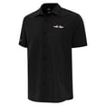 thumbnail image 2 of Men's Antigua Black NASCAR 1948-55 Logo Activate Woven Button-Up Shirt, 2 of 3