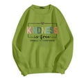 thumbnail image 2 of Kindness Sweatshirts for Men Women 2025 Long Sleeve Crewneck Kindness Graphic Sweatshirt Pullover Tops, 2 of 4