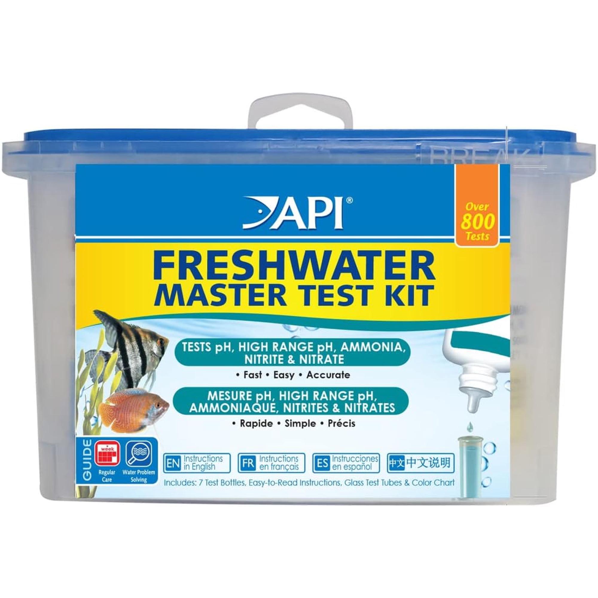 API Freshwater Master Test Kit, Aquarium Water 850 Test Kit