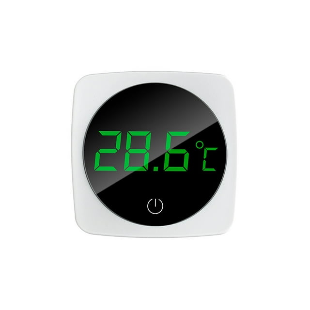 Aquarium Thermometer, Touch Screen, Accurate Aquarium Temperature Sensor, Water Thermometer, Energy Saving and Self-Adhesive Aquarium Thermometer for Fish and Aquatic Animals