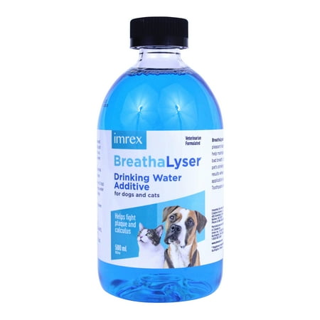 UPC: 0628176594019 | imRex Inc BreathaLyser Drinking water Additive for Dogs and Cats 500 ml