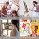 thumbnail image 5 of Juego de pinceles de pintura artística, 10 Uds., incluye Estuche de transporte para niños, artistas, acuarela al óleo acrílica y pintura Gouache, 5 of 5