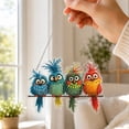 thumbnail image 5 of HaiSphere Diamond Art Painting Kits for Adults Beginners, Easy Gem Art Owls Gem, Small Hanging Diamond Art Birds DIY Craft for Window Wall Decor, Unique Gift, 5 of 6