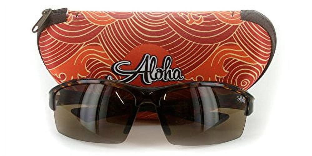 "Stone Creek" MX1 Wrap-Around Bifocal Reading Sunglasses Color: Tortoise w/ Amber Lens, Power: 2
